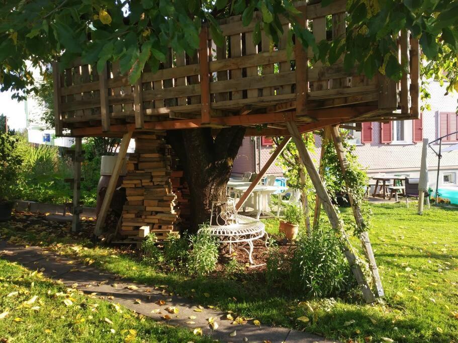 Bijou 2 Huebsche 1 Zimmer Wohnung Herisau Exteriör bild